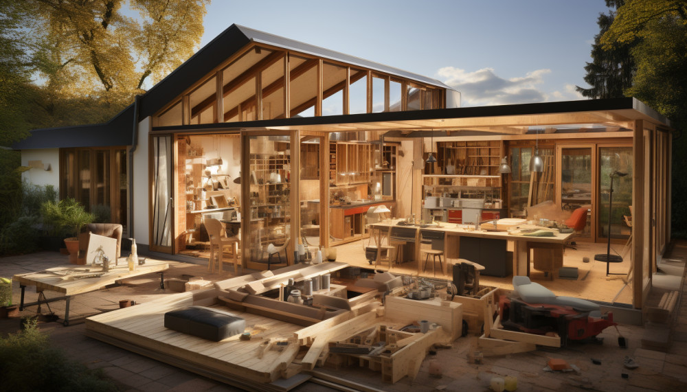 Extension de maison en bois sans permis : conditions